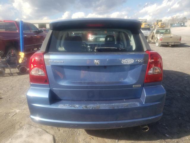 1B3HE78K17D235885 - 2007 DODGE CALIBER R/T BLUE photo 6