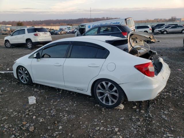 2HGFB6E54CH702710 - 2012 HONDA CIVIC SI WHITE photo 2