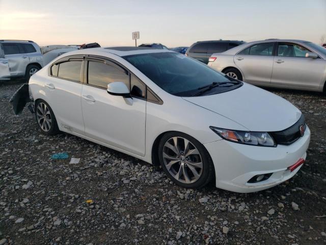 2HGFB6E54CH702710 - 2012 HONDA CIVIC SI WHITE photo 4