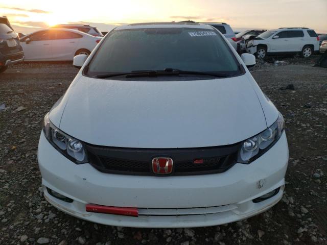 2HGFB6E54CH702710 - 2012 HONDA CIVIC SI WHITE photo 5