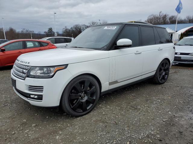 SALGV2EF1EA126046 - 2014 LAND ROVER RANGE ROVE AUTOBIOGRAPHY WHITE photo 1