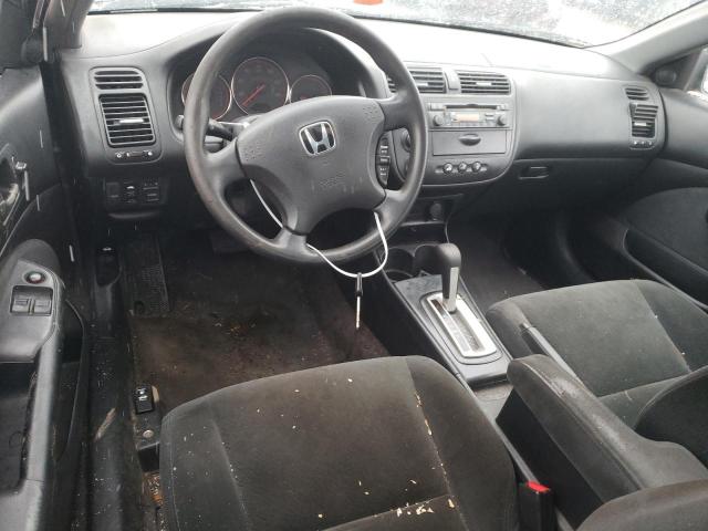 1HGEM22905L023254 - 2005 HONDA CIVIC EX GRAY photo 8