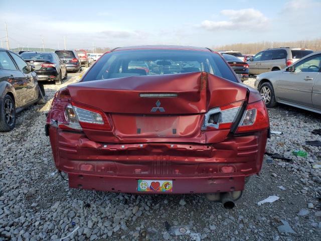 4A3AB36F39E039156 - 2009 MITSUBISHI GALANT ES RED photo 6