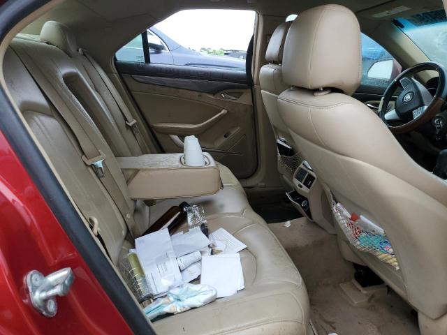 1G6DJ5EG9A0105755 - 2010 CADILLAC CTS PERFORMANCE COLLECTION Rot Foto 10