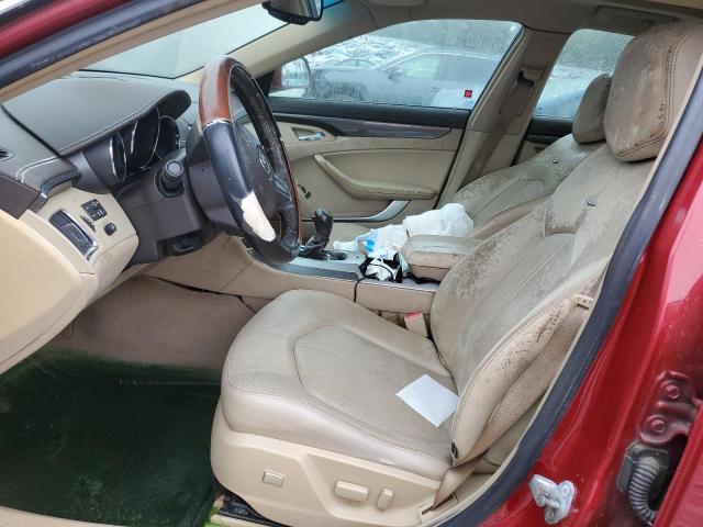 1G6DJ5EG9A0105755 - 2010 CADILLAC CTS PERFORMANCE COLLECTION Rot Foto 7