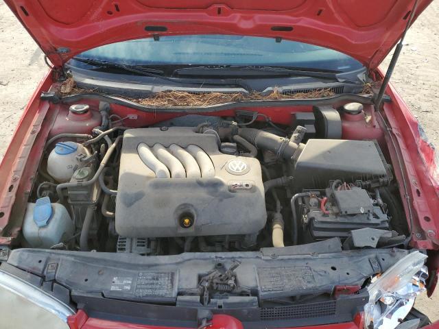 9BWFL61J654009884 - 2005 VOLKSWAGEN GOLF GL RED photo 11