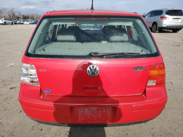 9BWFL61J654009884 - 2005 VOLKSWAGEN GOLF GL RED photo 6