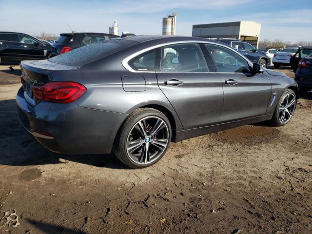 WBA4J3C53JBG95930 - 2018 BMW 430XI GRAN COUPE GRAY photo 3