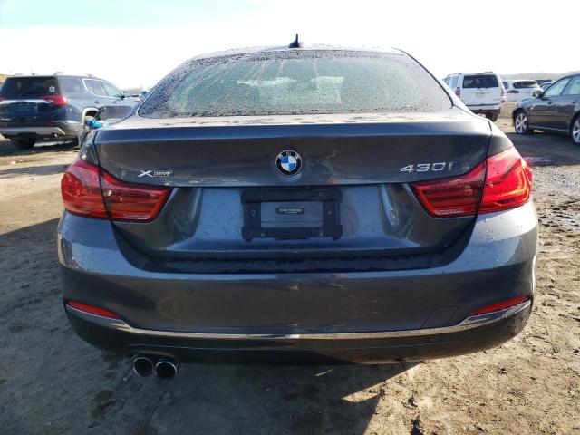 WBA4J3C53JBG95930 - 2018 BMW 430XI GRAN COUPE GRAY photo 6