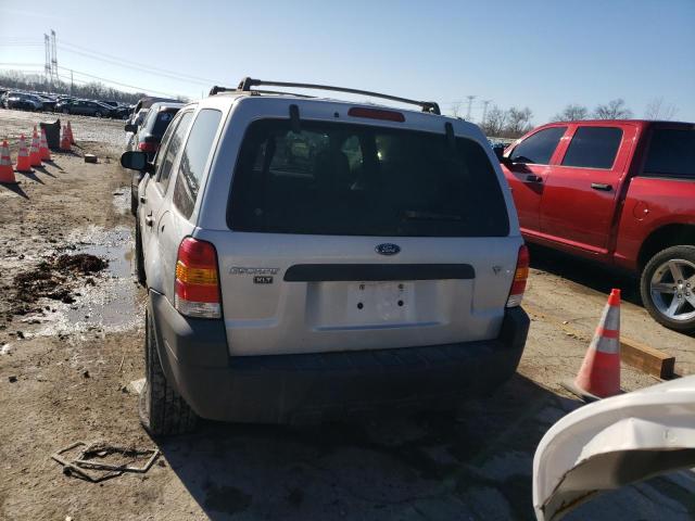 1FMYU93105KE31848 - 2005 FORD ESCAPE XLT SILVER photo 6