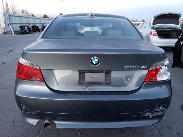 WBANF73537CU26517 - 2007 BMW 530 XI GRAY photo 6