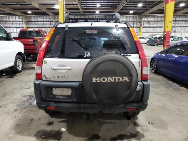 JHLRD77482C016092 - 2002 HONDA CR-V LX SILVER photo 6