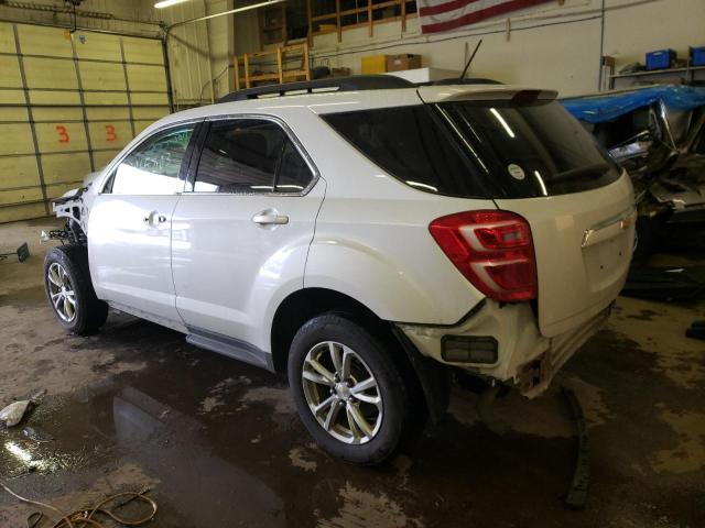 2GNALCEK9G1153120 - 2016 CHEVROLET EQUINOX LT WHITE photo 2