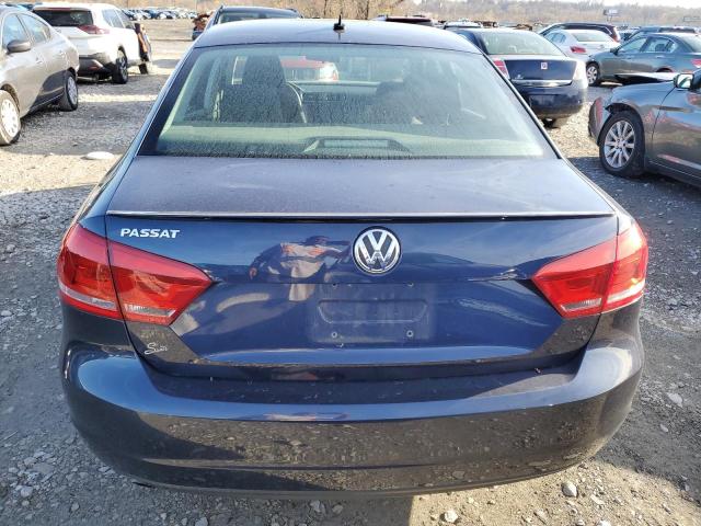 1VWAH7A30DC038943 - 2013 VOLKSWAGEN PASSAT S BLUE photo 6