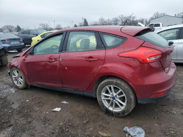 1FADP3K21HL215884 - 2017 FORD FOCUS SE MAROON photo 2