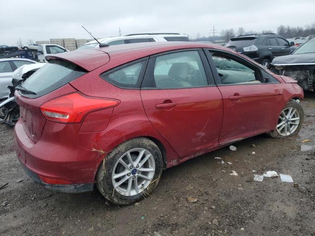 1FADP3K21HL215884 - 2017 FORD FOCUS SE MAROON photo 3