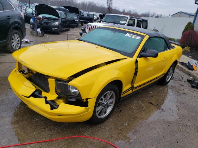 1ZVFT84N755220622 - 2005 FORD MUSTANG YELLOW photo 1