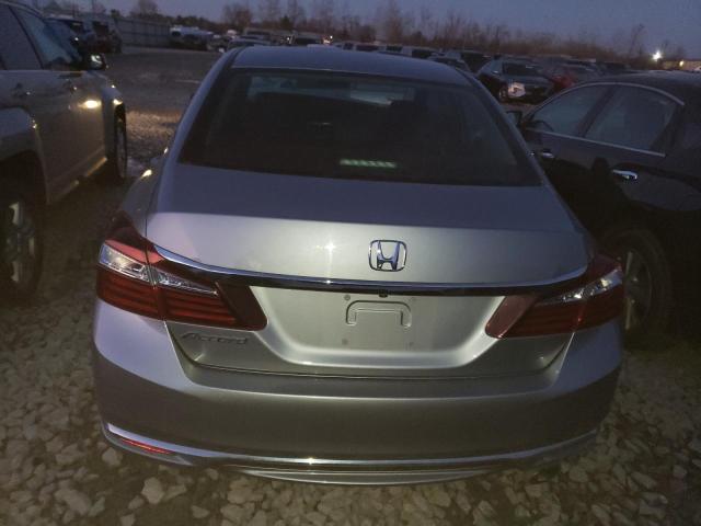 1HGCR2F39HA173572 - 2017 HONDA ACCORD LX SILVER photo 6