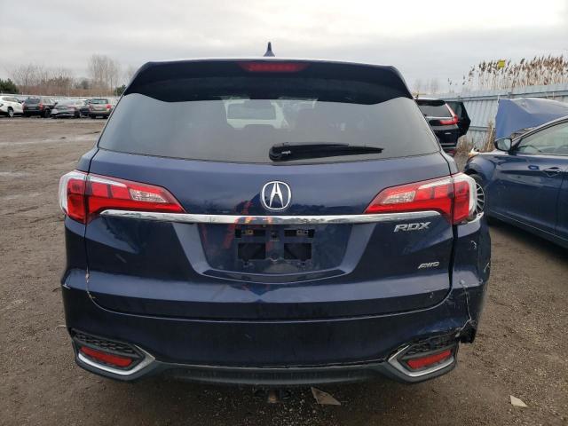 5J8TB4H52HL803192 - 2017 ACURA RDX TECHNOLOGY BLUE photo 6