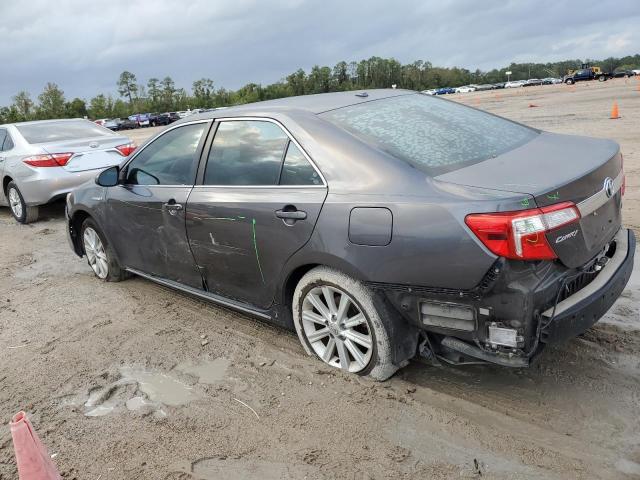 4T1BD1FKXEU108097 - 2014 TOYOTA CAMRY HYBRID GRAY photo 2