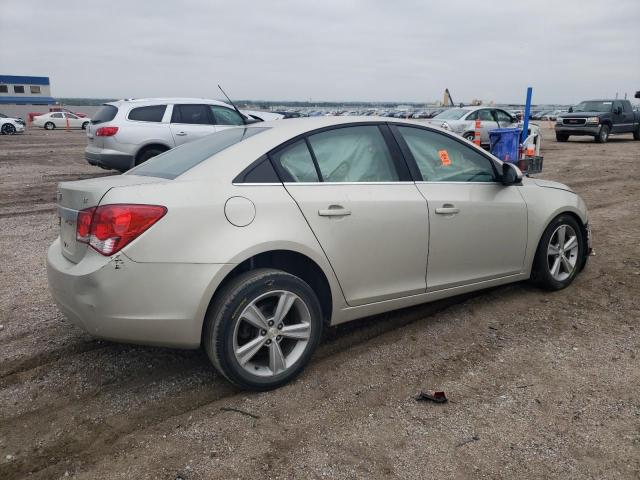 1G1PE5SB1D7132606 - 2013 CHEVROLET CRUZE LT BEIGE photo 3