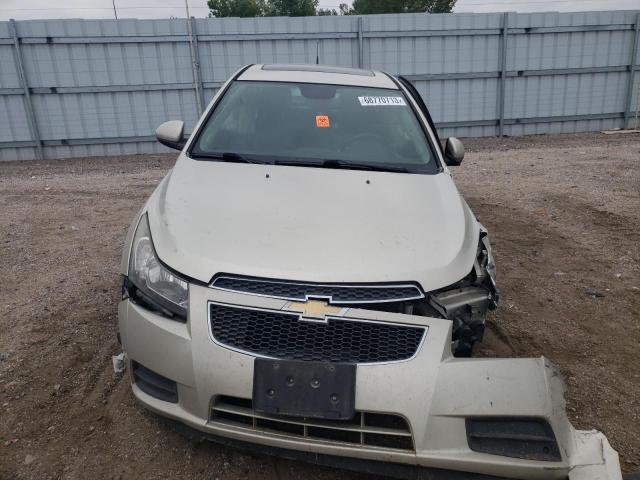 1G1PE5SB1D7132606 - 2013 CHEVROLET CRUZE LT BEIGE photo 5