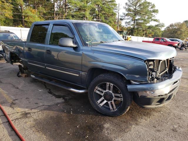 2GCEC13V371115040 - 2007 CHEVROLET SILVERADO C1500 CLASSIC CREW CAB BLUE photo 4