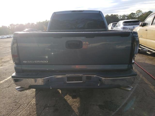 2GCEC13V371115040 - 2007 CHEVROLET SILVERADO C1500 CLASSIC CREW CAB BLUE photo 6