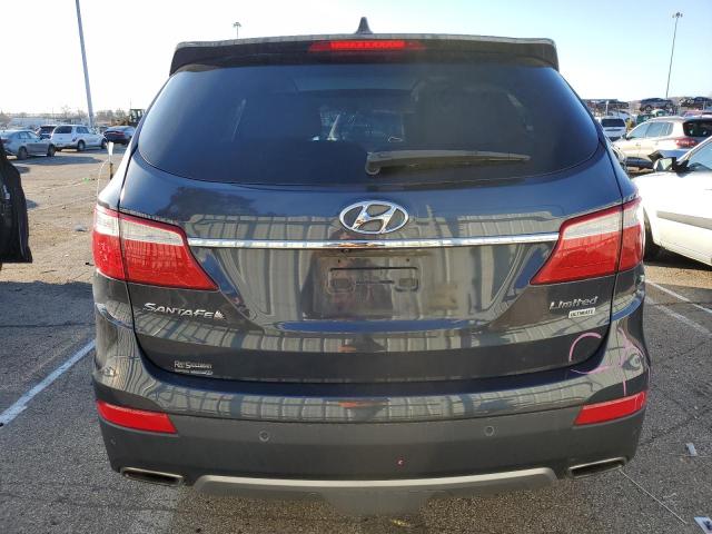 KM8SR4HF2GU135655 - 2016 HYUNDAI SANTA FE SE ULTIMATE CHARCOAL photo 6