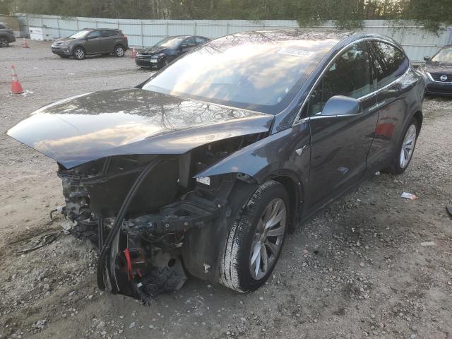 5YJXCBE21JF142629 - 2018 TESLA MODEL X GRAY photo 1