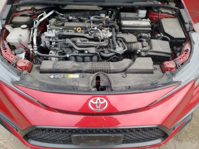 5YFS4MCE7MP093154 - 2021 TOYOTA COROLLA SE RED photo 11