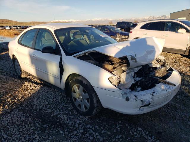 1FAFP52U73G245043 - 2003 FORD TAURUS LX WHITE photo 4