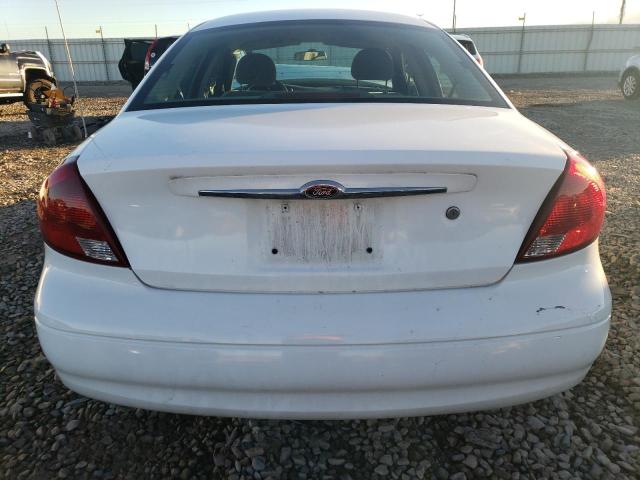 1FAFP52U73G245043 - 2003 FORD TAURUS LX WHITE photo 6