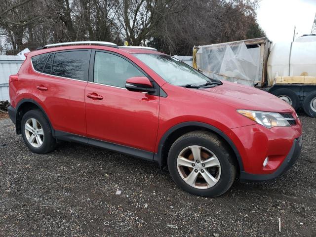 2T3WFREV1DW035195 - 2013 TOYOTA RAV4 XLE RED photo 4