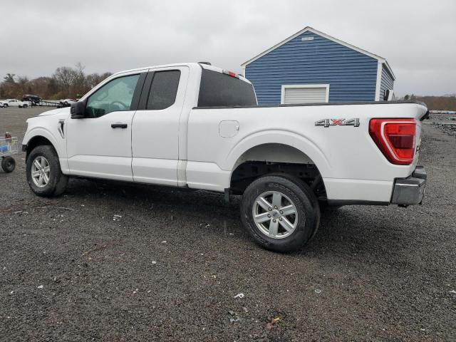 1FTEX1EP4MKD39402 - 2021 FORD F150 SUPER CAB WHITE photo 2