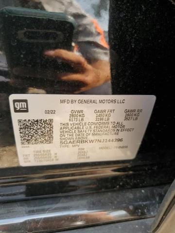 5GAERBKW7NJ144396 - 2022 BUICK ENCLAVE ESSENCE 黑色 照片 13