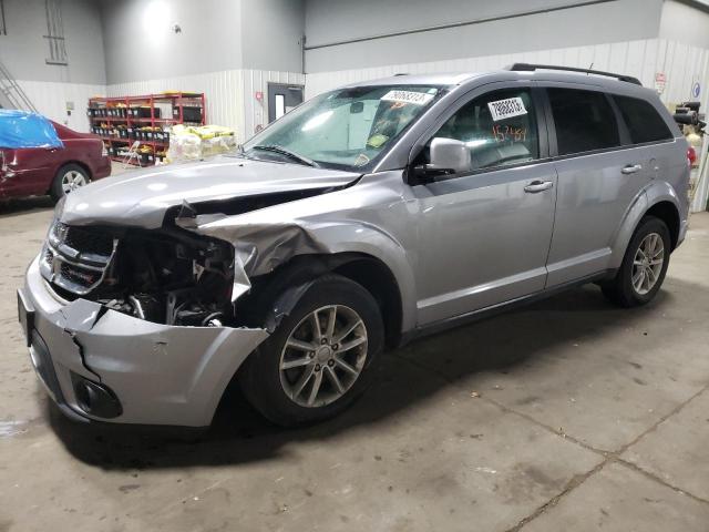 3C4PDDBG6FT709435 - 2015 DODGE JOURNEY SXT SILVER photo 1