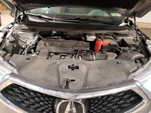 5J8TC2H75ML027203 - 2021 ACURA RDX ADVANCE SILVER photo 11