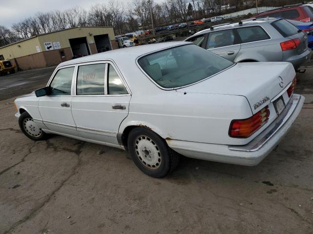 WDBCA39E6LA549192 - 1990 MERCEDES-BENZ 560 SEL WHITE photo 2