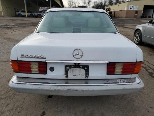 WDBCA39E6LA549192 - 1990 MERCEDES-BENZ 560 SEL WHITE photo 6