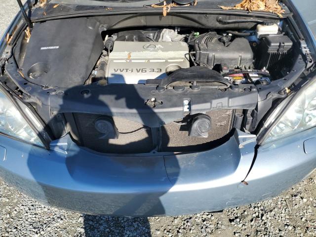 2T2HA31U75C065777 - 2005 LEXUS RX 330 SILVER photo 11