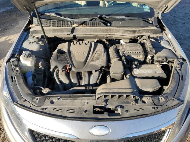 5XXGM4A73DG222350 - 2013 KIA OPTIMA LX SILVER photo 11