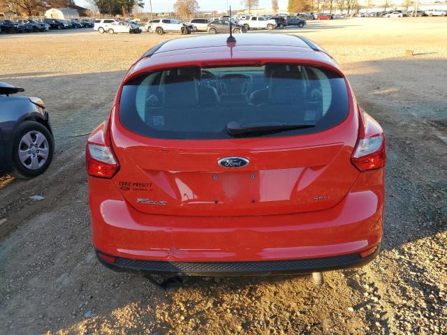 1FAHP3M23CL239448 - 2012 FORD FOCUS SEL RED photo 6