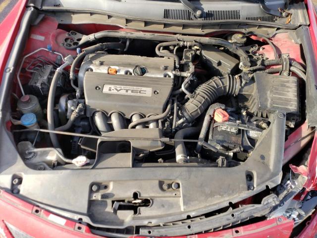 1HGCS12858A015794 - 2008 HONDA ACCORD EXL RED photo 11