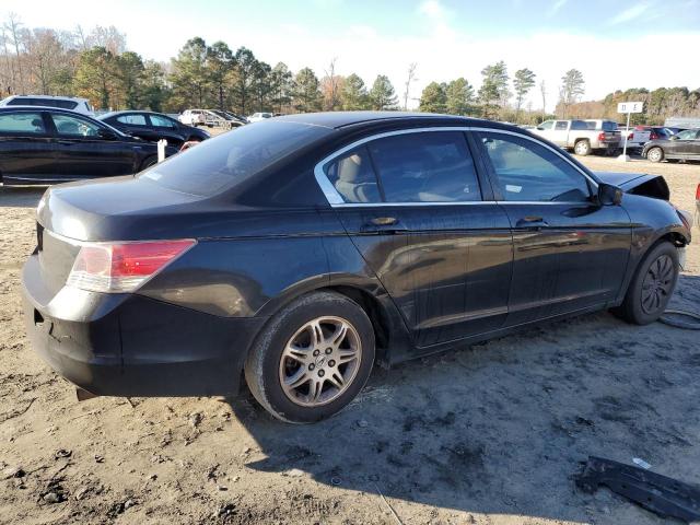 1HGCP26319A029313 - 2009 HONDA ACCORD LX BLACK photo 3