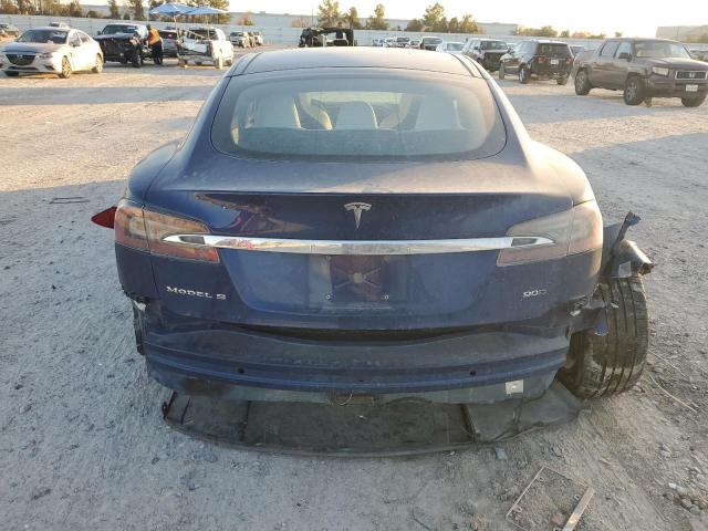 5YJSA1E21HF181225 - 2017 TESLA MODEL S BLUE photo 6