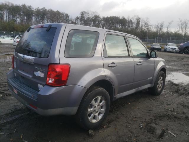 4F2CZ92ZX8KM03616 - 2008 MAZDA TRIBUTE I GRAY photo 3