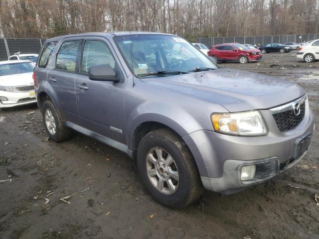 4F2CZ92ZX8KM03616 - 2008 MAZDA TRIBUTE I GRAY photo 4