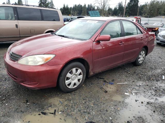 4T1BE30KX3U134018 - 2003 TOYOTA CAMRY LE MAROON photo 1