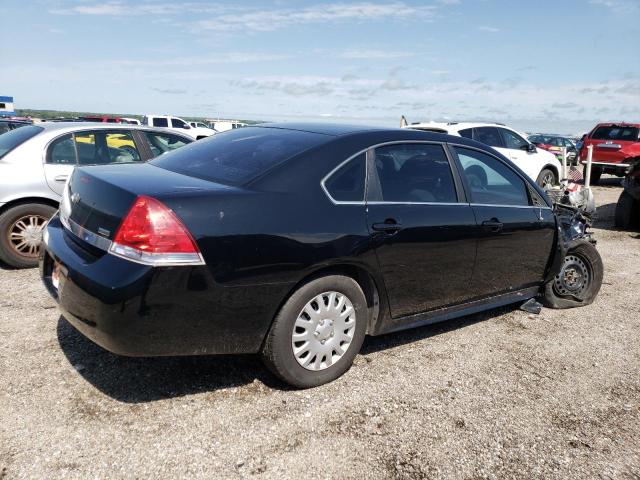 2G1WA5EK4A1158337 - 2010 CHEVROLET IMPALA LS BLACK photo 3